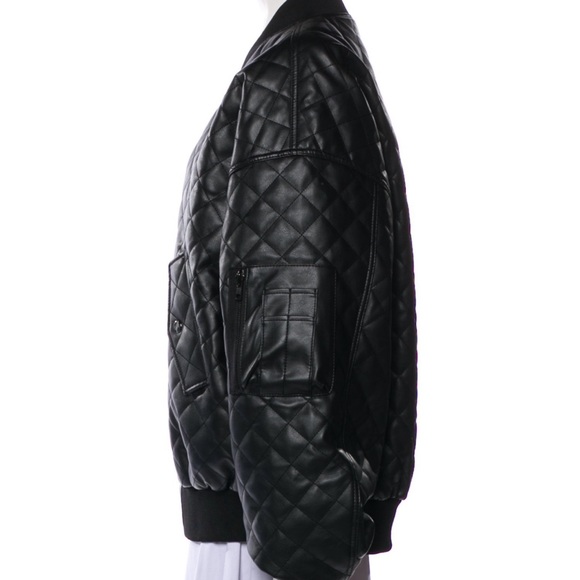 ROSALIA QUILTED JACKET - BLACK - Picture 4 of 7